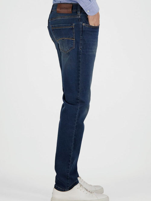 Gardeur Batu broek marine blauw