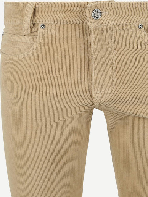 Bill broek corduroy sand