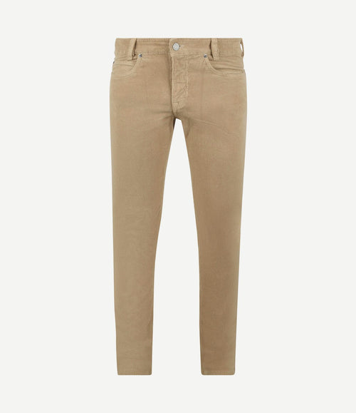 Bill broek corduroy sand