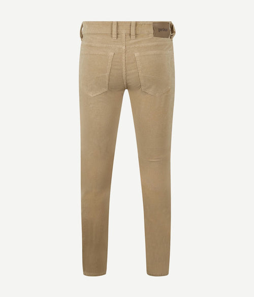 Bill broek corduroy sand