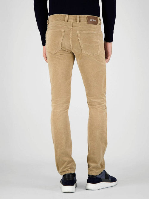 Bill broek corduroy sand