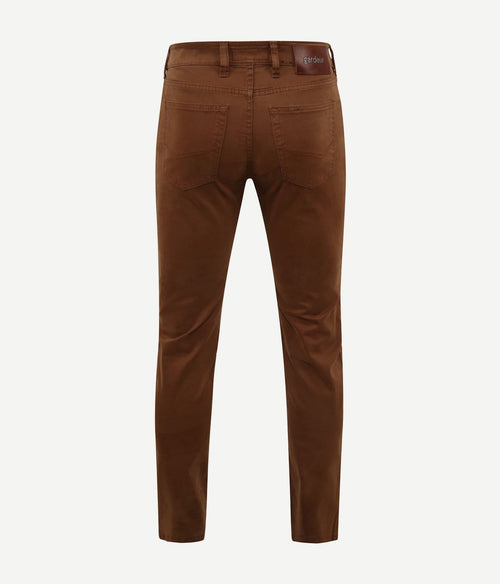Gardeur Bill broek five pocket bruin