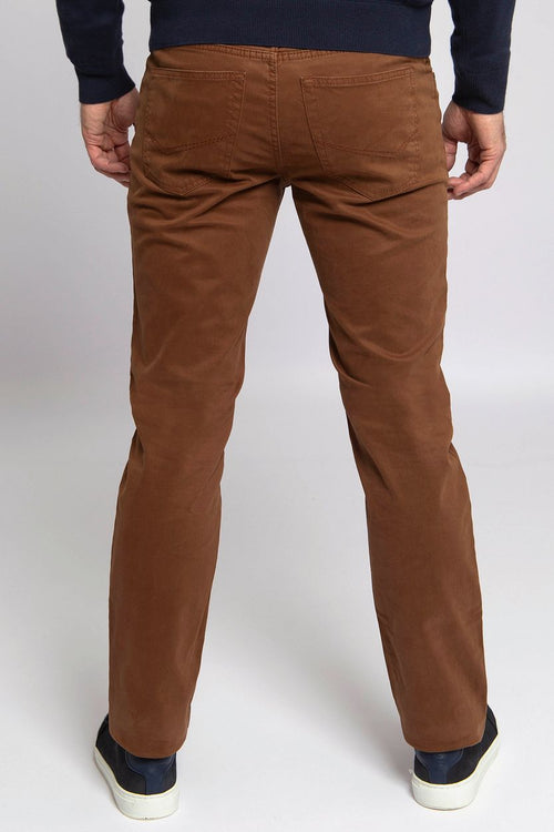 Gardeur Bill broek five pocket bruin