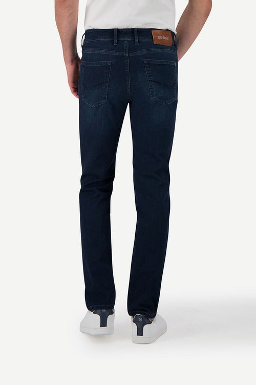 Bradley broek dark stone donkerblauw