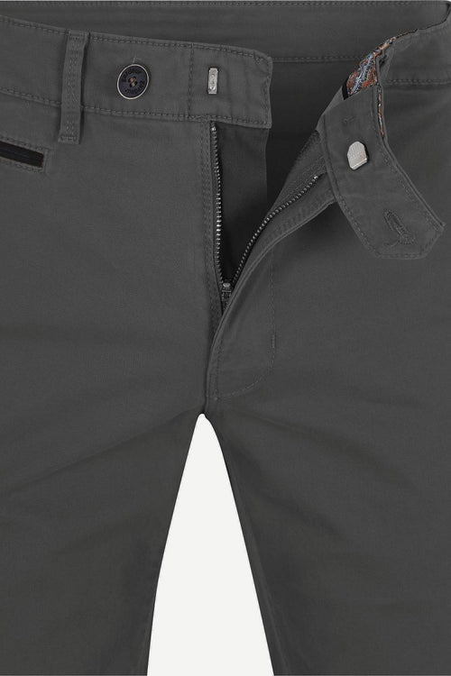 Gardeur chino Benny 3 antraciet
