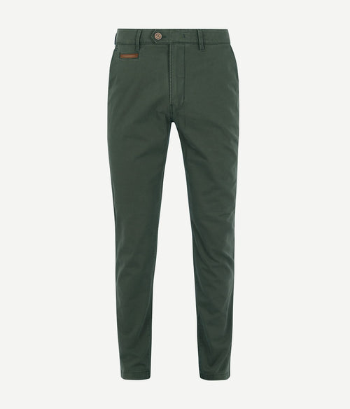 Gardeur chino Benny 3 donkergroen