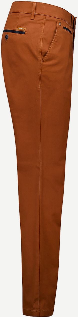 Gardeur chino Benny 3 roestbruin