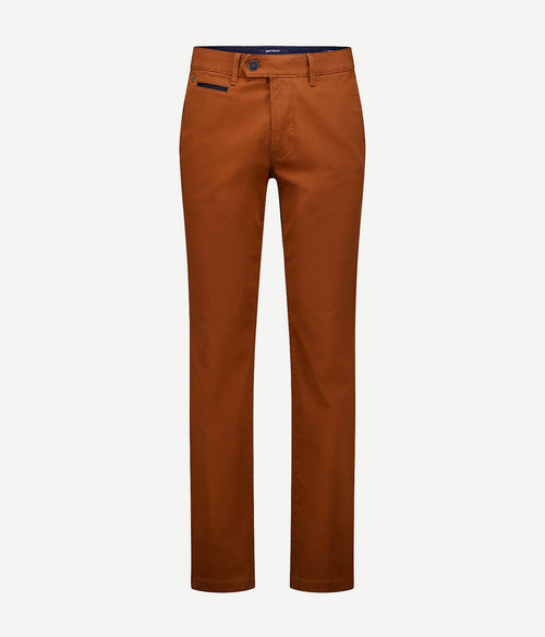 Gardeur chino Benny 3 roestbruin
