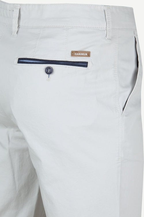 Gardeur chino lichtgrijs Benny 3