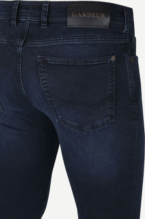 Gardeur sandro jeans donkerblauw | Slim-fit