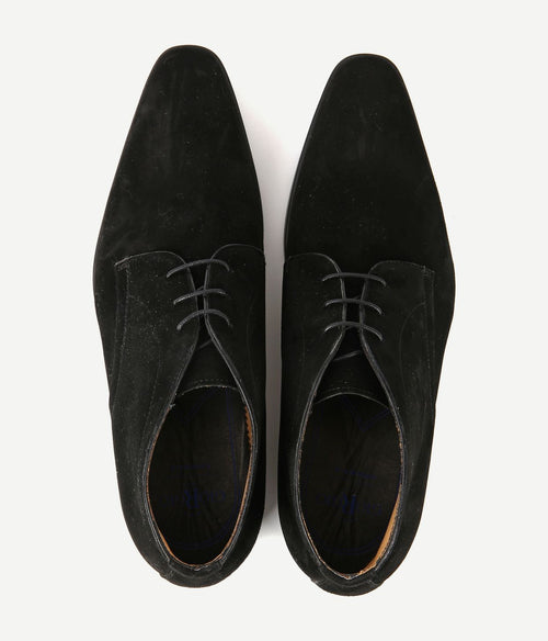Giorgio amalfi schoen suede zwart
