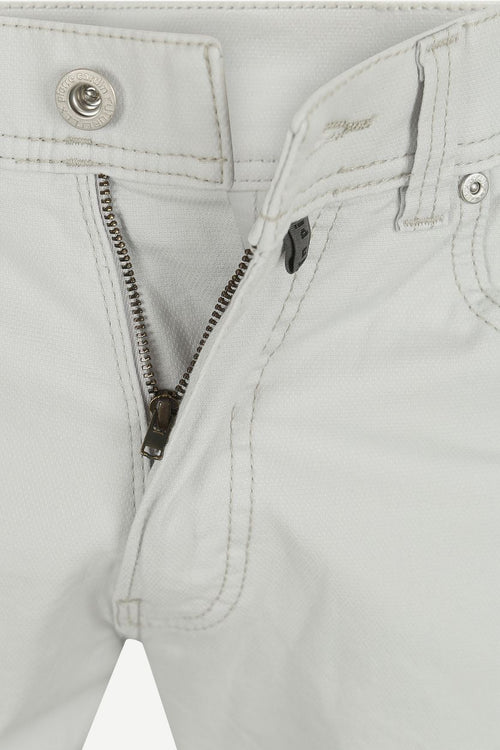 Broek Lyon tapered lichtgrijs