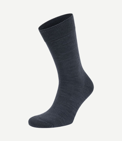 Merino sokken jeans blauw (2-pack)