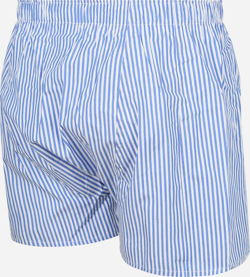 Boxershort stripe blauw