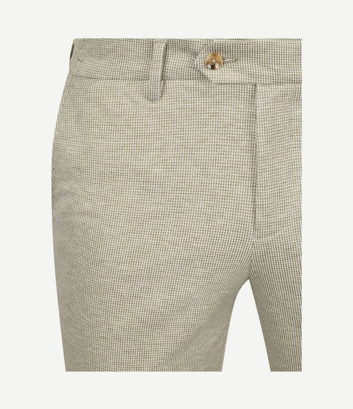 Das pantalon houndstooth olive