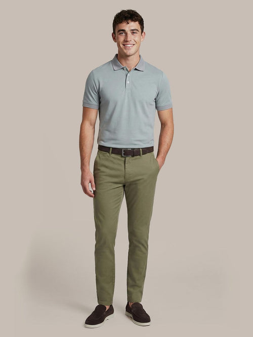 Chino peano twill light olive