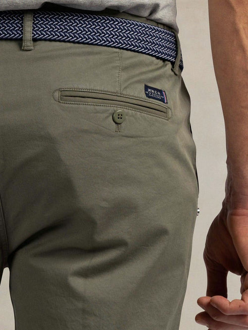 Shorts twill stretch spring army
