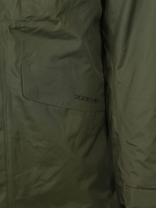 Didriksons parka kenny groen | Regular-fit