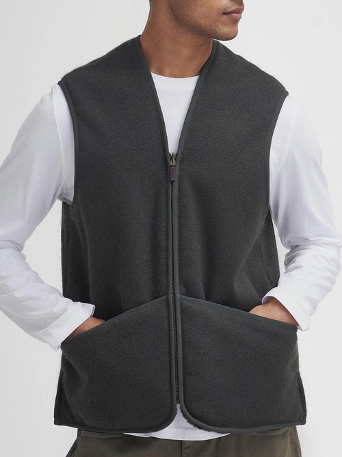 Barbour voering Bedale olijfgroen | Regular-fit
