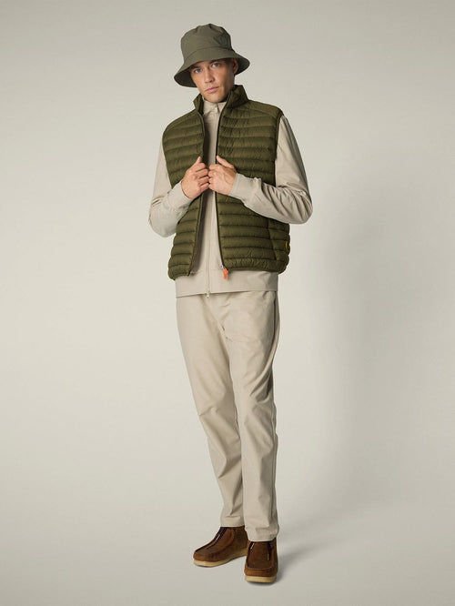Bodywarmer adam olijfgroen