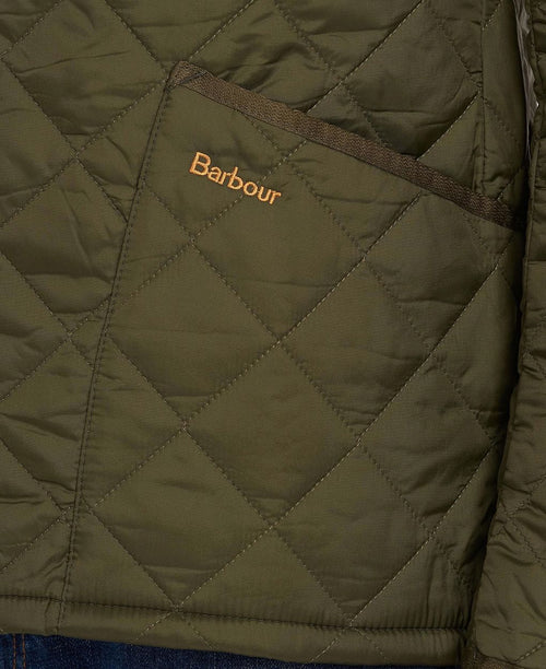 Heritage Liddesdale quilted jas groen