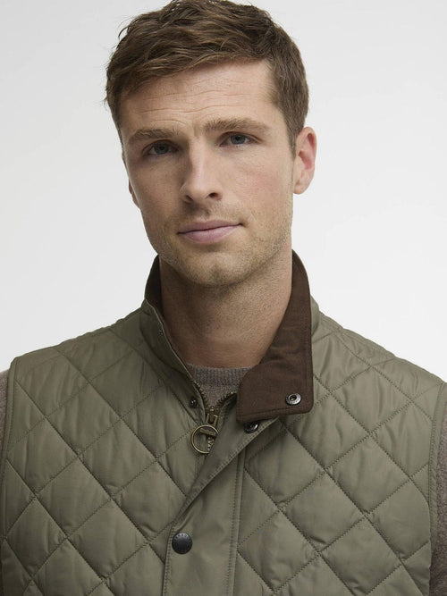 New lowerdale gilet olive