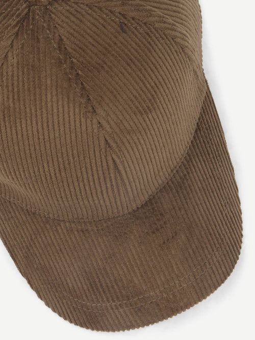 Corduroy pet olijfgroen