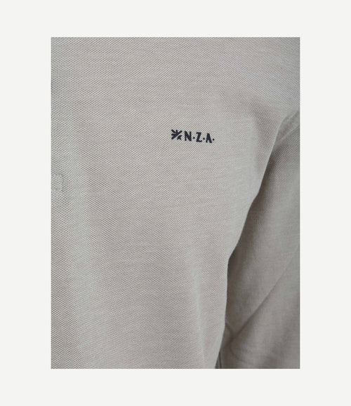Longsleeve polo hamton piqué groen
