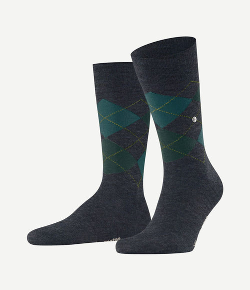 Wol Edinburgh melange donkerblauw 6273