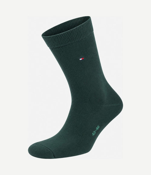 Classic (2-pack) sokken groen zwart