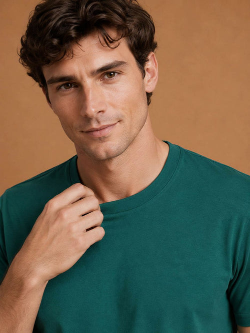 The steve t-shirt mid groen