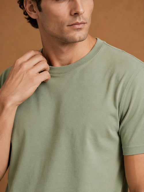 The steve t-shirt lichtgroen