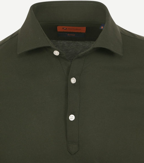 Camicia poloshirt donkergroen