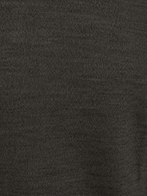 Turtleneck trui merinowol groen