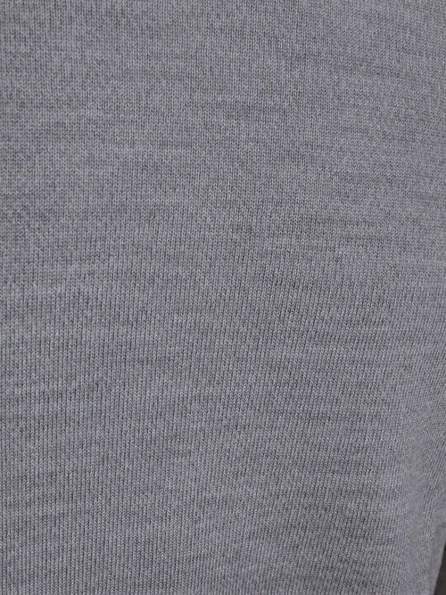 Pullover merinowol grijs