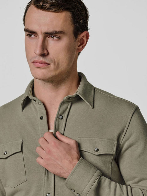 Overshirt western groen