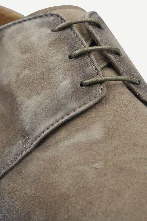Amalfi schoen suede bruin