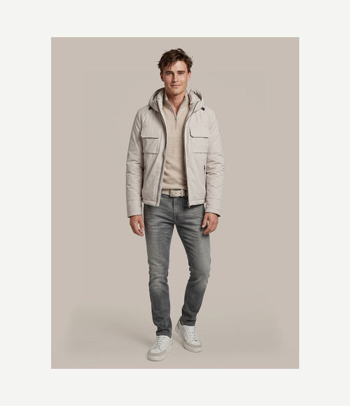 Raindrop jas greige