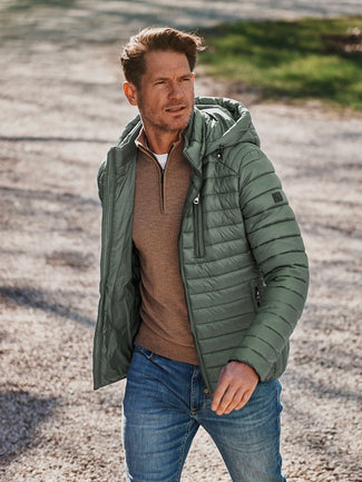 Suitable Copenhagen jas groen | Regular-fit