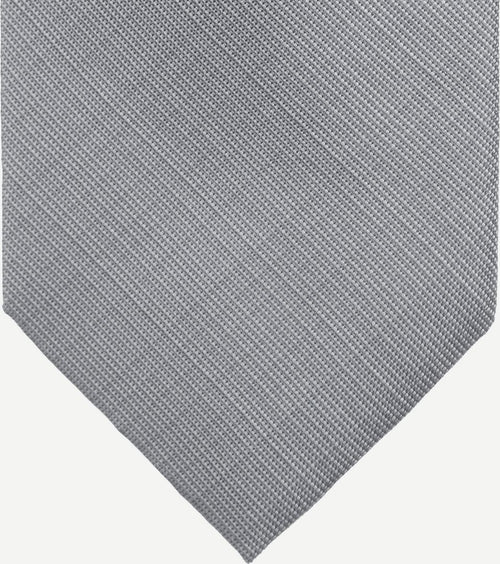 Stropdas zijde grijs k81-11