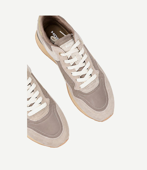 Sneaker city retro suede khaki