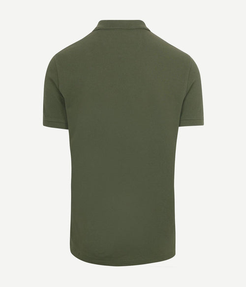 The rene poloshirt olijfgroen