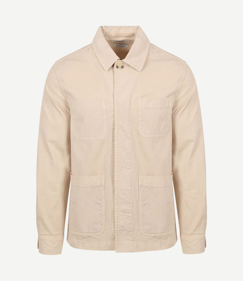The Benjamin overshirt ecru