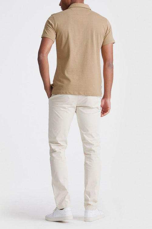 King essentials the James poloshirt beige