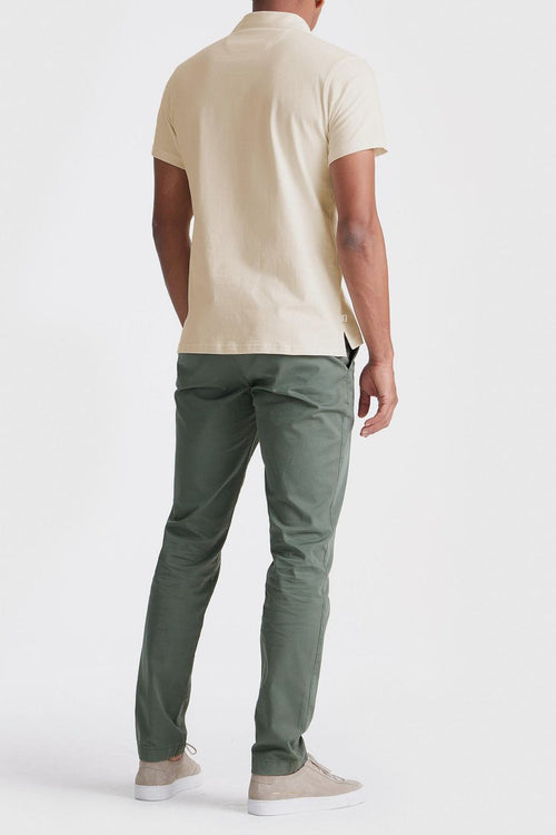 King essentials the James poloshirt ecru