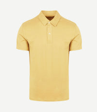 The James poloshirt geel