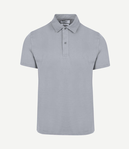 The James poloshirt grijs