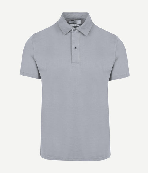 King essentials the James poloshirt grijs