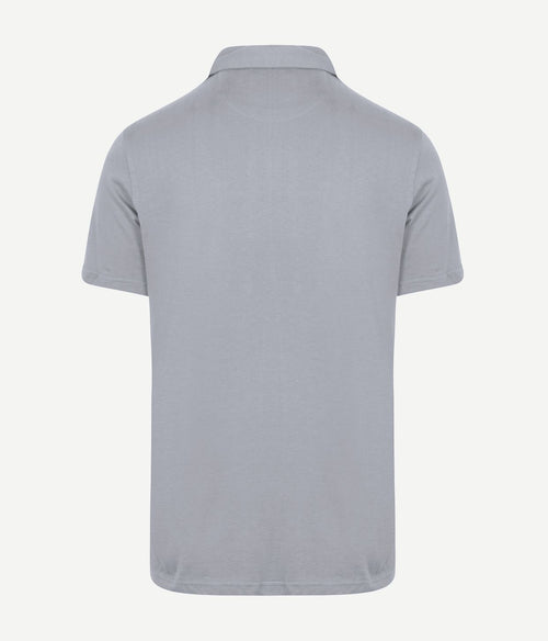 King essentials the James poloshirt grijs