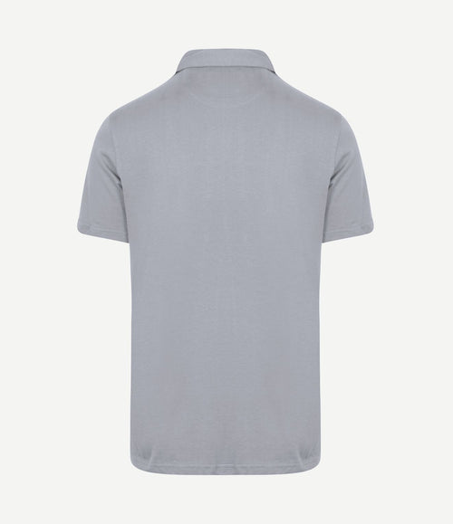 The James poloshirt grijs